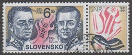 Slovakia - #189 - Used+label - Oblitérés