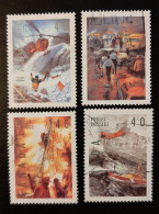 Canada 1991  USED  Sc1330 -1333    4 X 40c Dangerous Occupations - Gebraucht