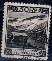 LIECHTENSTEIN  1930 LANDSCAPES AND A PRINCE COUPLE MI No 102 USED VF!! - Gebraucht