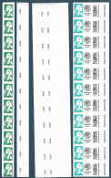 ADHESIF Bande De 11 Roulettes Lettre Verte + Lettre Suivie Services Plus MARIANNE L'AVENIR (2023) Neuf** - 2023-... Marianne De L’avenir