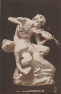 SCHÖNE KÜNSTE, Skulptur Von Josef Limburg, "Der Geigenspieler" - Sculture