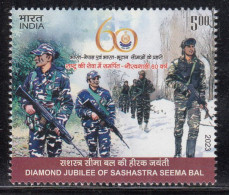 Sashastra Seema Bal, India MNH 2023, Defence - Unused Stamps