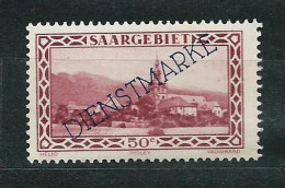 Saargebiet Dienstmarken 1927/1932, MiNr 18 - Unused MNH ** (1) - Dienstmarken