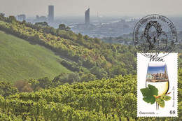 Austria 2017 - Weinregionen Wien Carte Maximum - Maximumkarten (MC)