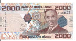 SIERRA LEONE 2000 LEONES 2010 UNC P 31 - Sierra Leona