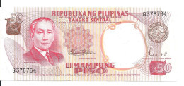PHILIPPINES 50 PISO ND1969 UNC P 146 B - Filippijnen