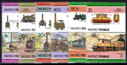 Niutao 1984 Locomotives (1st Series) Unmounted Mint. - Tuvalu