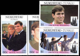 Nukufetau 1986 Royal Wedding Unmounted Mint. - Tuvalu
