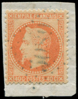 O FRANCE - Poste - 31, Oblitéré GC "5089" (Jaffa): 40c. Orange - 1863-1870 Napoléon III Lauré