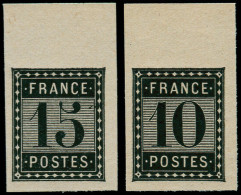 ESS FRANCE - Poste - Essai De L'Imprimerie Nationale: 10c. + 15c. Bdf (Spink) - 1871-1875 Ceres