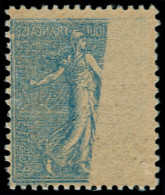 ** FRANCE - Poste - 132d, Impression Recto-verso Partielle: 25c. Semeuse Lignée - Ungebraucht