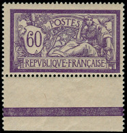 ** FRANCE - Poste - 144a, Sans Teinte De Fond, Bdf, Signé Calves: 60c. Merson - Unused Stamps