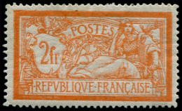 * FRANCE - Poste - 145d, Sans Teinte De Fond, Signé Brun: 2f. Merson - Unused Stamps
