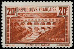 ** FRANCE - Poste - 262B, Dentelé 11: 20f. Pont Du Gard - Neufs