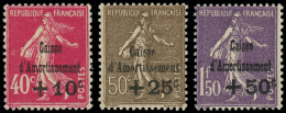 ** FRANCE - Poste - 266/68, 4ème Caisse D' Amortissement - Unused Stamps
