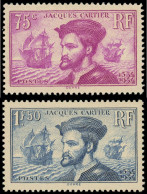 ** FRANCE - Poste - 296/97, Jacques Cartier - Neufs