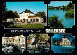 73875889 Iserlohn Restaurant Cafe Seilersee Gartenterrasse Partie Am See Bruecke - Iserlohn