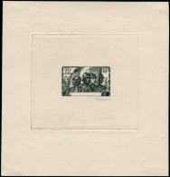 EPA COLONIES SERIES - Poste - (1941), Défense De L'empire, Type Non émis, Gravé 90c + 1f.10, épreuve D'artiste En Noir,  - Non Classés