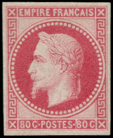 * COLONIES GENERALES - Poste - 10, Superbe Exemplaire, Pleine Gomme, Signé Brun: 80c. Rose - Other & Unclassified