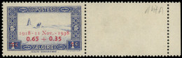 * ALGERIE - Poste - 147A, Essai En Bleu Avec 2 Barres Fines - Unused Stamps