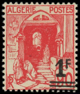 * ALGERIE - Poste - 158A, Surcharge 3 Barres Au Lieu De 4 Et Anneau De Lune: 1f. Sur 90c. Rouge - Neufs