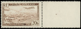 ** ALGERIE - Poste Aérienne - 4A, Type II: 20f. Brun - Other & Unclassified