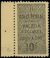 ** ALGERIE - Colis Postaux - 2b, Type III, Bdf: 10c. Noir Sur Jaunâtre - Parcel Post