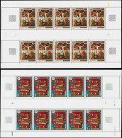 ** ANDORRE - Poste - 243/44, 2 Feuillets De 10: Europa 1975 - Autres & Non Classés