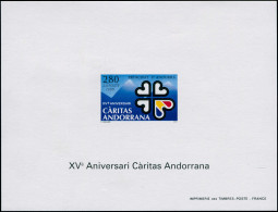 ** ANDORRE - Blocs Spéciaux - 456, Caritas Andorre (Maury) - Other & Unclassified