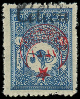 ** CILICIE - Poste - 46a, Surcharge Renversée: 1pi. Bleu - Unused Stamps