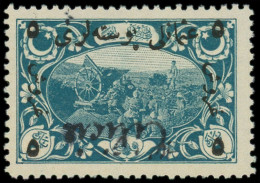 * CILICIE - Poste - 54a, Surcharge Renversée: 5pi. Sur 2pa. Bleu-vert - Unused Stamps