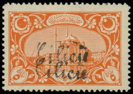 * CILICIE - Poste - 55c, Double Surcharge: 5pa. Orange - Unused Stamps