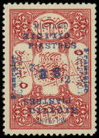 * CILICIE - Poste - 79h, Double Surcharge Dont 1 Renversée: 3½pi Sur 5pa. Rouge - Unused Stamps