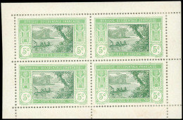 * COTE D'IVOIRE - Poste - 44, Feuillet De 4 Issu De Carnet, Gomme Coloniale: 5c. Vert-jaune Et Vert - Unused Stamps