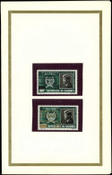 ** DAHOMEY - Poste Aérienne - 60, Non émis, Surcharge Or + Normale Dans Un Livret Numéroté: Kennedy - Autres & Non Classés