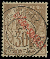 O DIEGO-SUAREZ - Poste - 21, Signé Scheller (tirage 150): 30c. Brun - Used Stamps
