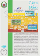 ** DJIBOUTI - Blocs Spéciaux - Pa. 283/85, Feuillet Collectif Non émis à Tirage Limité (non Répertorié), Dentelé Gommé,  - Djibouti (1977-...)