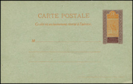 N HAUT SENEGAL & NIGER - Entiers Postaux - CP 5, Carte Postale: 15c. Grenat Et Orange - Unused Stamps