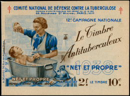 ** INDOCHINE - Carnets Tuberculeux - (1938), Carnet De 20, "1 Sou" (Coutan 38 H) - Autres & Non Classés