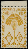 ** MADAGASCAR - Poste - 273b, Sans Valeur Faciale, Bdf: (2f.) Bistre Jaune France Libre - Other & Unclassified