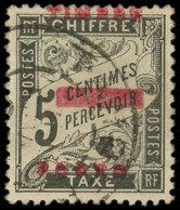 O MAROC - Poste - 9, Signé + Certificat Scheller, Léger Pelurage: 5c. Noir - Used Stamps