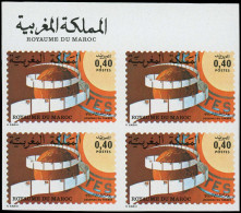 ** MAROC - Poste - 783, Bloc De 4 Non Dentelé, Bdf: JT 1977 - Other & Unclassified