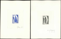 EPA MAURITANIE - Poste - 286 (bleu), 287 (noir), 288 (lilas), 289/90 (jaune), 5 épreuves D'artiste, Signées - Autres & Non Classés