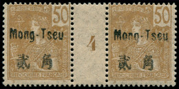 ** MONG-TZEU - Poste - 28, Paire Millésime "4", Tirage 166 (* Sur Millésime) - Other & Unclassified