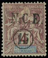 * NOUVELLE-CALEDONIE - Poste - 55A, Erreur 15 Sur 4c. Signé Scheller, TB Centrage - Unused Stamps
