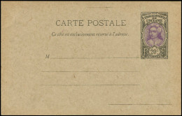 N OCEANIE - Entiers Postaux - CL7, Carte Postale: 20c. Noir Et Violet - Autres