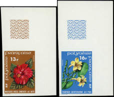 ** POLYNESIE - Poste - 119/20, Non Dentelés: Fleurs - Neufs