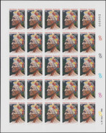 ** POLYNESIE - Poste - 272/74, 3 Feuilles De 25 Non Dentelés, Cd 28/8/86: Visages (Maury) - Autres & Non Classés