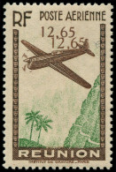 * REUNION - Poste Aérienne - 5c, Valeur Faciale Doublée - Airmail