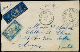 LET SENEGAL - Poste - 133, Sur Enveloppe FM, Cad "Dakar-Naval 11/5/40" + Service à La Mer - Autres & Non Classés